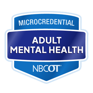 Microcredential Adult Mental Health digital badge