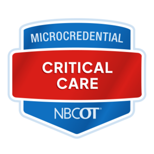 OTR Microcredential Critical Care digital badge