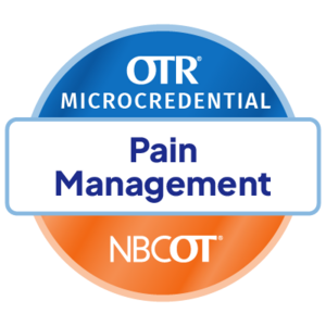OTR Microcredential Pain Management digital badge